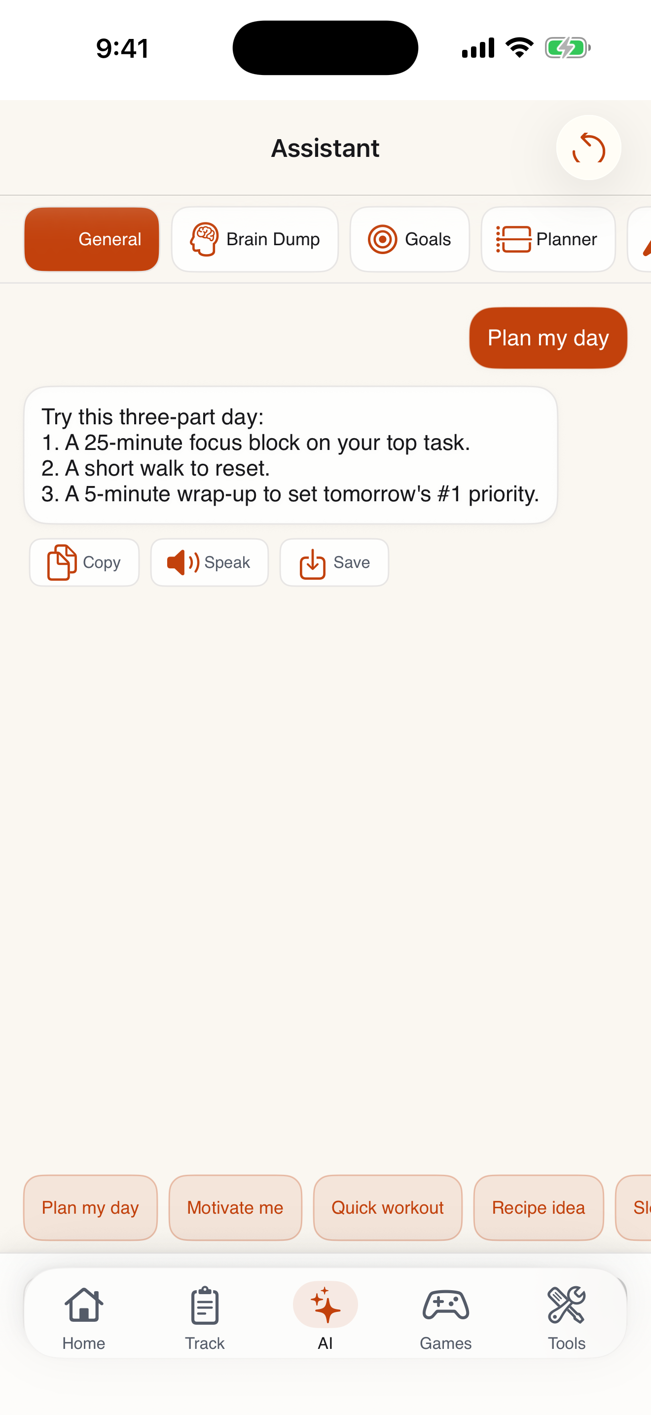 AI Assistant in My Daily Tool